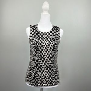LIZ Claiborne Chainlink Pattern Tank Top PS